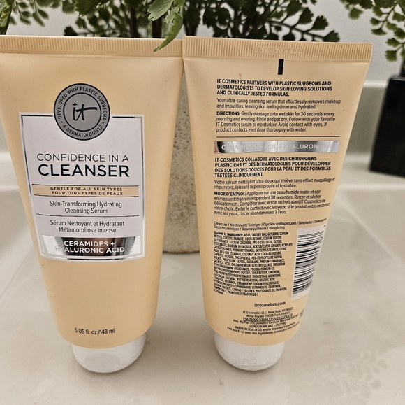 IT Cosmetics Confidence in a Cleanser and Cream.  Price is for 3. NEVER USED! - Picture 2 of 7